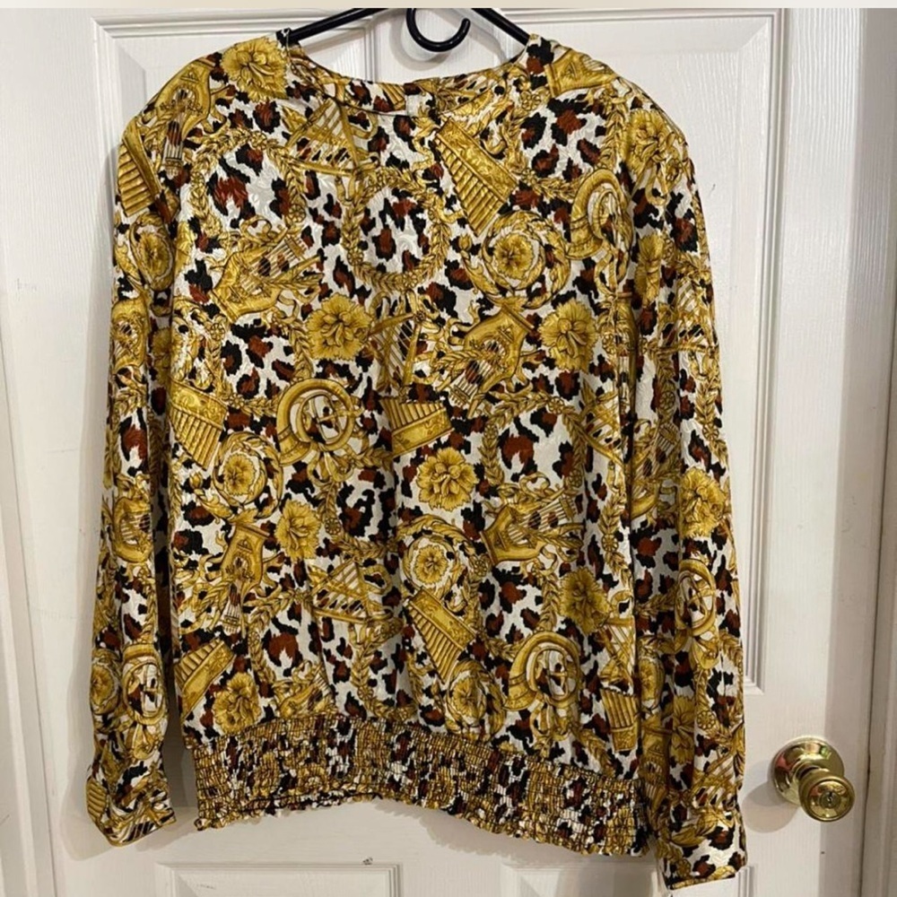 NWT Vintage 80's Laura & Jayne Two blouse 20W